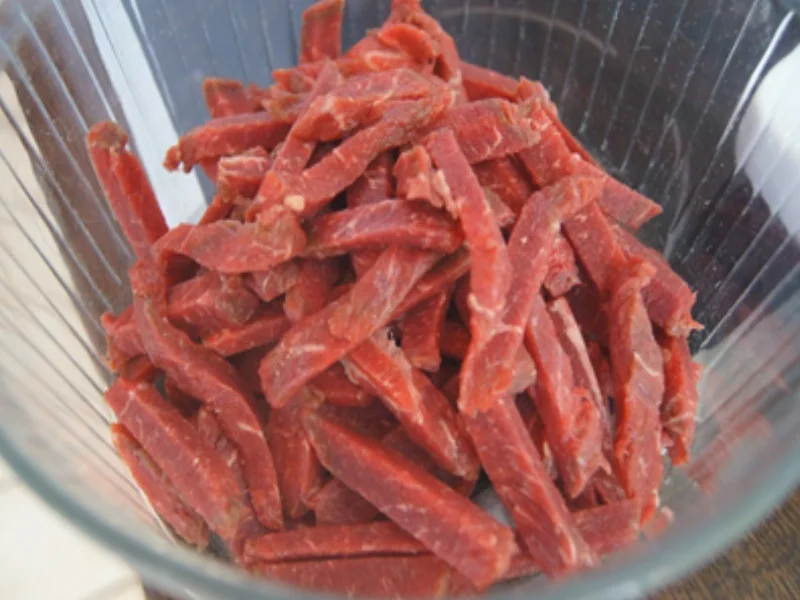 Gebratenes Rindfleisch mit Austernsauce, gemischtes Gemüse und gelber Reis... - Rezept - Bild Nr. 8181