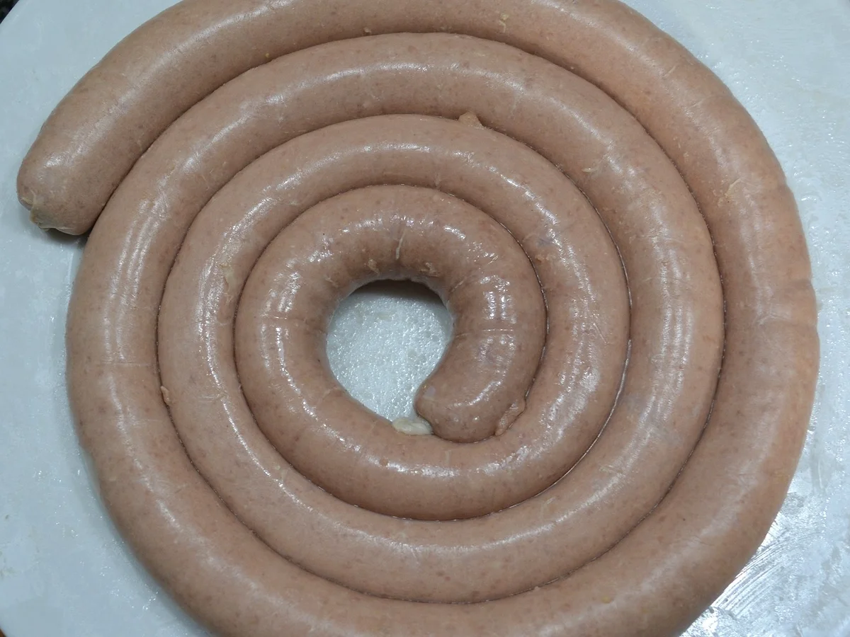 Schlesische Bratwurst ~ Schlesische Weißwurst - Rezept - Bild Nr. 8180