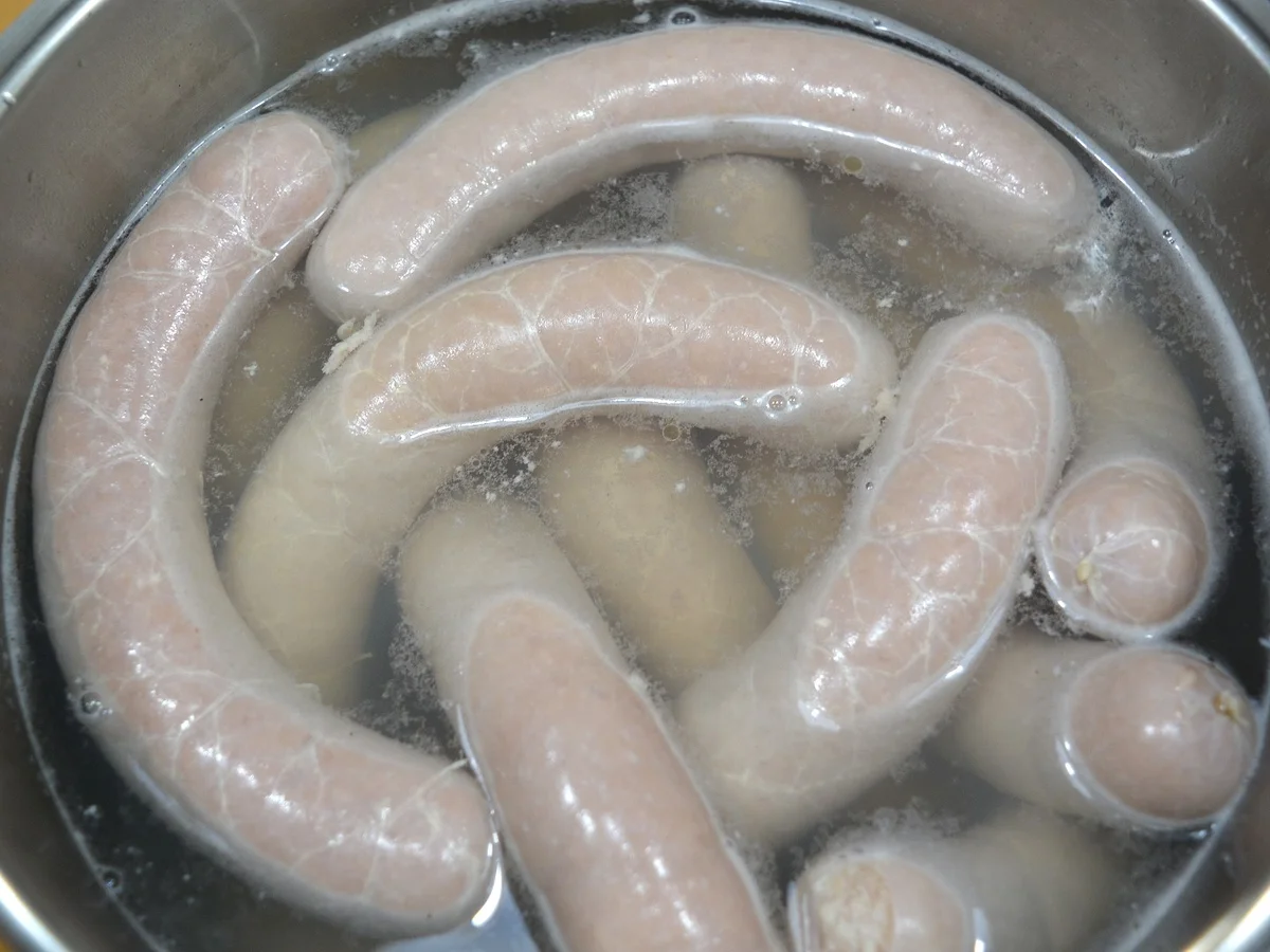 Schlesische Bratwurst ~ Schlesische Weißwurst - Rezept - Bild Nr. 8182