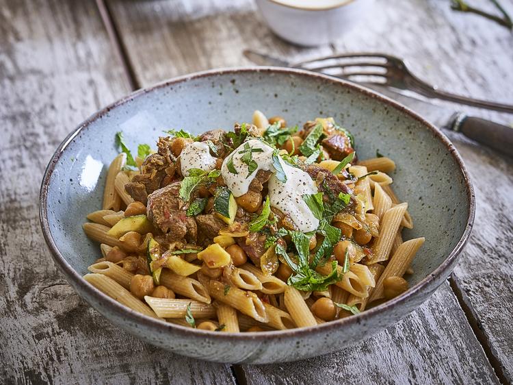 Kichererbsenpasta mit orientalischem Lammragout á la Stefan Wiertz ...