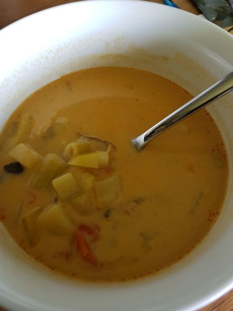 Asiatische Gemüse-Kokos-Suppe - Rezept - Bild Nr. 8178