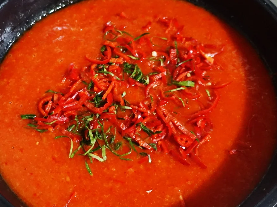 Süß-sauer-scharfe-Dipsauce "Bangkok" - Rezept - Bild Nr. 8208