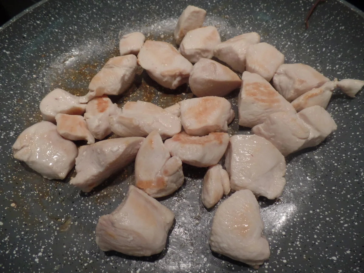 Rezept: Hähnchen-Gemüse-Pfanne Bild Nr. 8208 Hähnchen-Gemüse-Pfanne - Rezept - Bild Nr. 8208