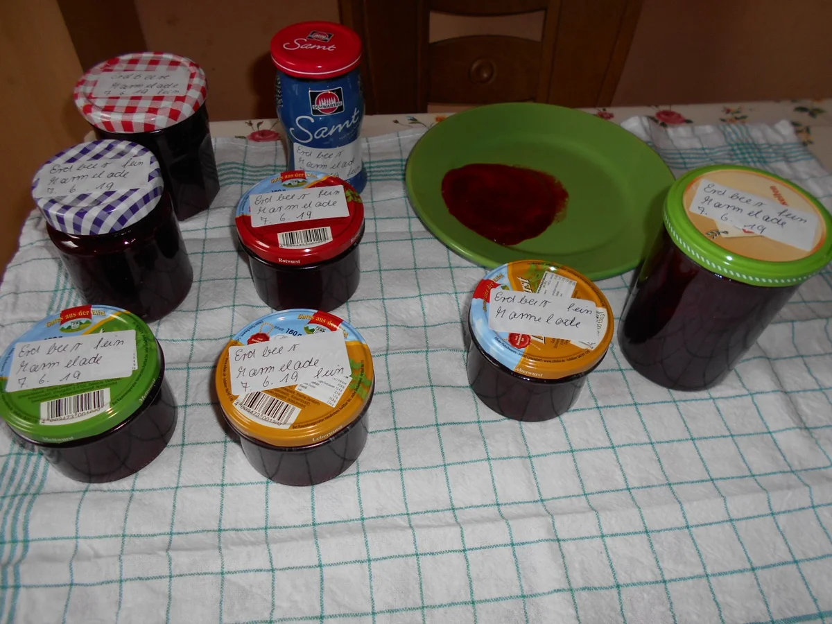 Erdbeermarmelade besonders fein - Rezept - Bild Nr. 8219