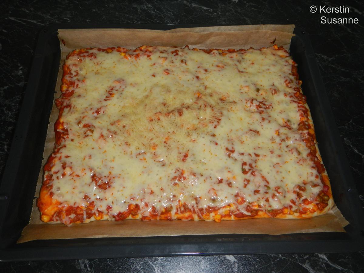 Pizza Bolognese - Rezept - Bild Nr. 8202