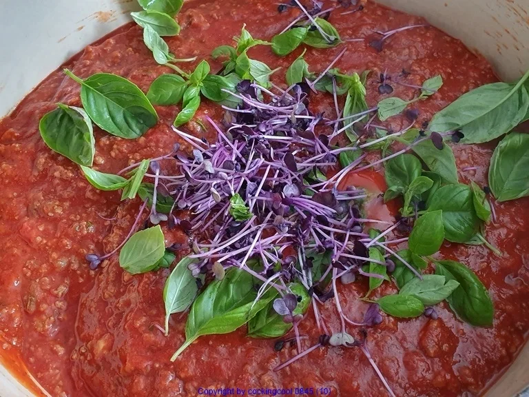 Kindheitserinnerung "Spaghetti Bolognese" = Kochbar Challenge 6.0 (Juni 2019) - Rezept - Bild Nr. 8210