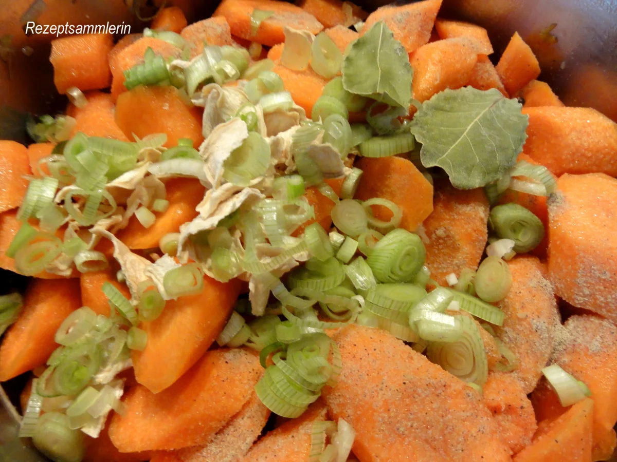 Gemüse:   MÖHRENEINTOPF  der besonderen Art - Rezept - Bild Nr. 10