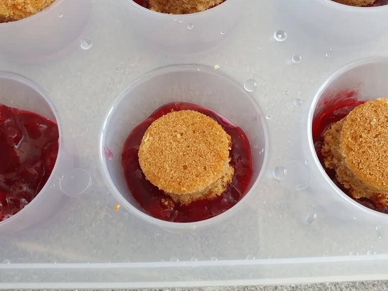 Rezept: EIS Praline mit Gebäck im Kern Bild Nr. 8206 EIS Praline mit Gebäck im Kern - Rezept - Bild Nr. 8206