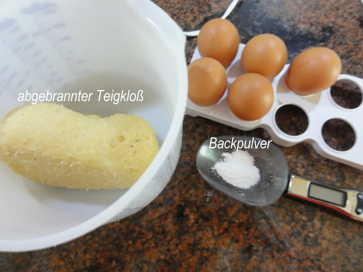 Brandteig:   ECLAIRS mit Erdbeer-Sahne - Rezept - Bild Nr. 8213