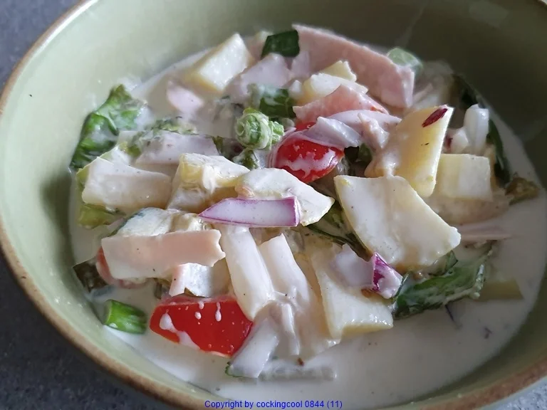 Rezept: Kartoffelsalat Update 1.0 ( mit 6er Dressing) Bild Nr. 8232 Kartoffelsalat Update 1.0 ( mit 6er Dressing) - Rezept - Bild Nr. 8232