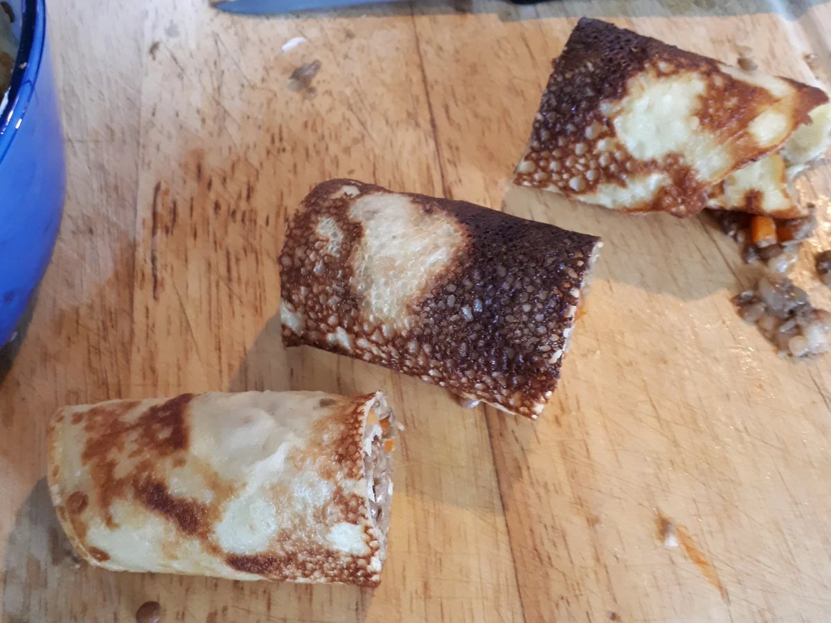 Rezept: Gefüllte Pfannkuchen Bild Nr. 8234 Gefüllte Pfannkuchen - Rezept - Bild Nr. 8234