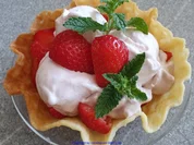 Erdbeereis mit Kakaosahne - Rezept - Bild Nr. 8236