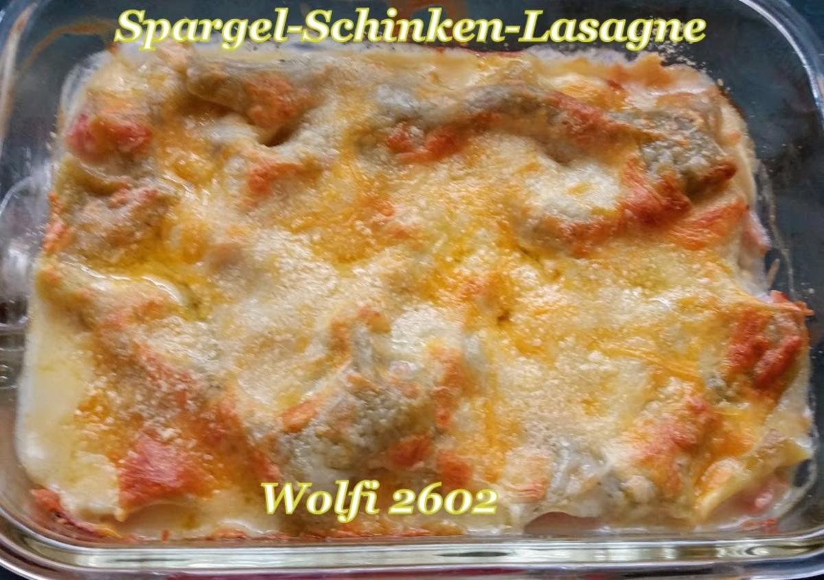 Spargel-Schinken-Lasagne - Rezept - Bild Nr. 8237
