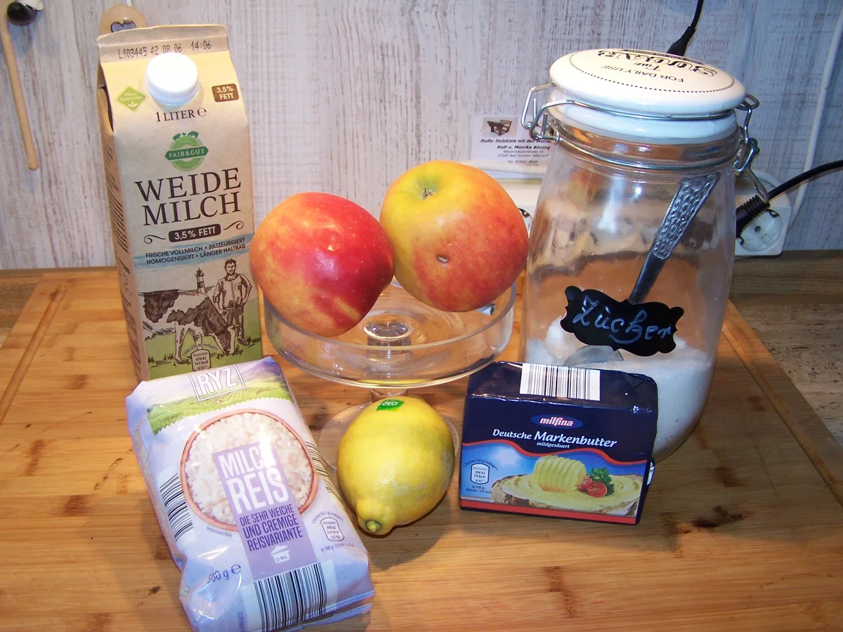 Kindheitserinnerung,,Gebackener Apfelreis"=kochbar Challenge 6.0(Juni 2019) - Rezept - Bild Nr. 8237