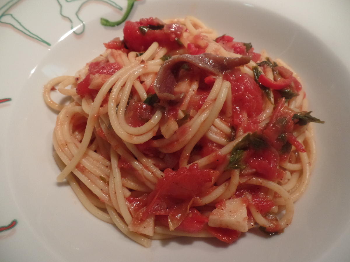 Spaghetti All"Arrabbiata - Rezept - Bild Nr. 8254