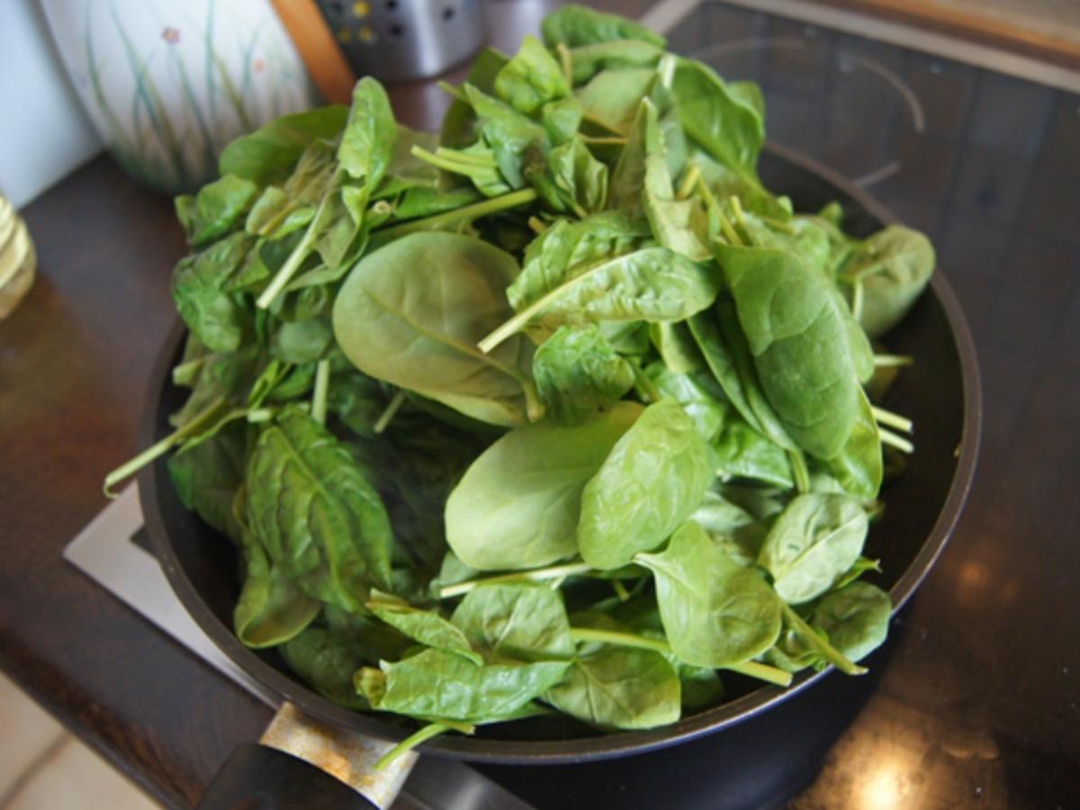 Lachsfilet mit herzhaften Spinat und Kartoffelstampf - Rezept - Bild Nr. 12