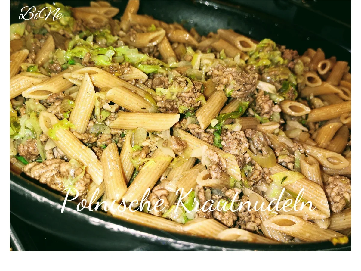 Rezept: BiNe` S POLNISCHE KRAUTNUDELN Bild Nr. 8253 BiNe` S POLNISCHE KRAUTNUDELN - Rezept - Bild Nr. 8253