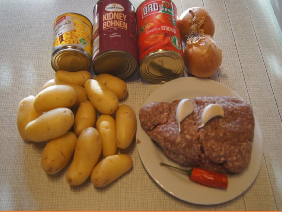 Schnelles Chili mit Kartoffeln - Rezept - Bild Nr. 3
