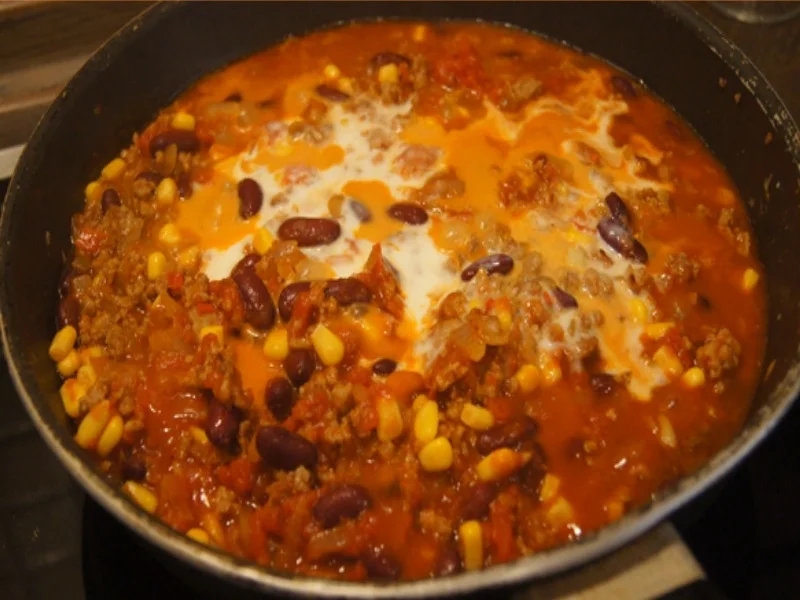 Schnelles Chili mit Kartoffeln - Rezept - Bild Nr. 13
