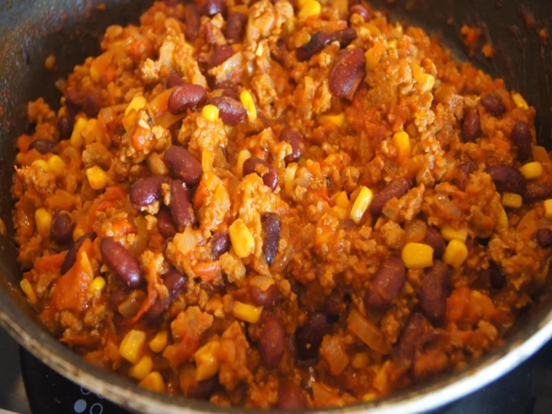 Schnelles Chili mit Kartoffeln - Rezept - Bild Nr. 15