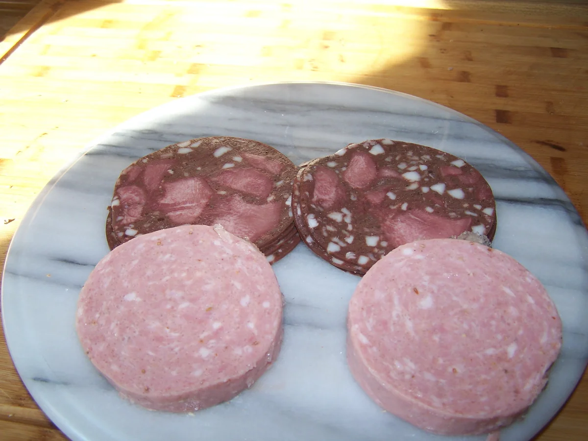 Rezept: Panierte Blutwurst mit Püree Bild Nr. 8252 Panierte Blutwurst mit Püree - Rezept - Bild Nr. 8252