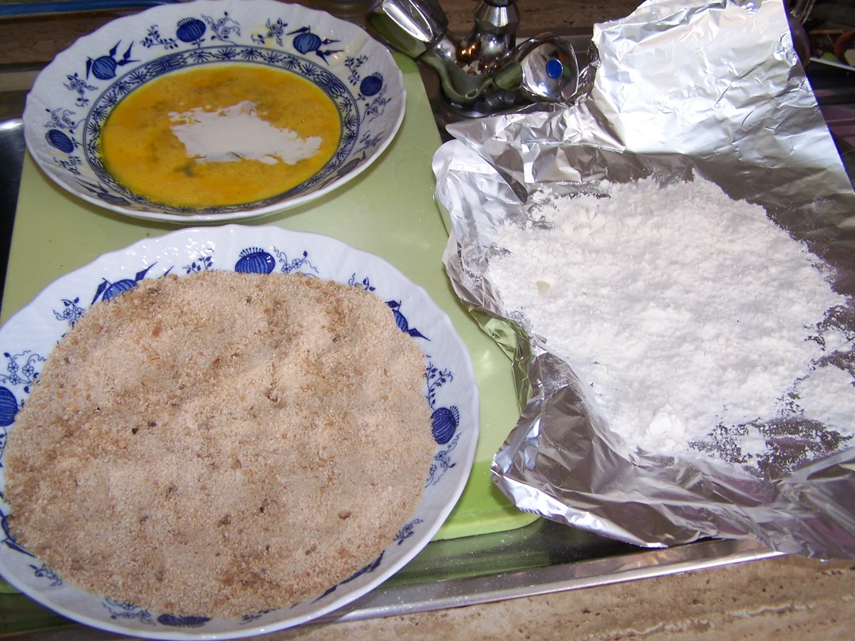 Rezept: Panierte Blutwurst mit Püree Bild Nr. 8253 Panierte Blutwurst mit Püree - Rezept - Bild Nr. 8253