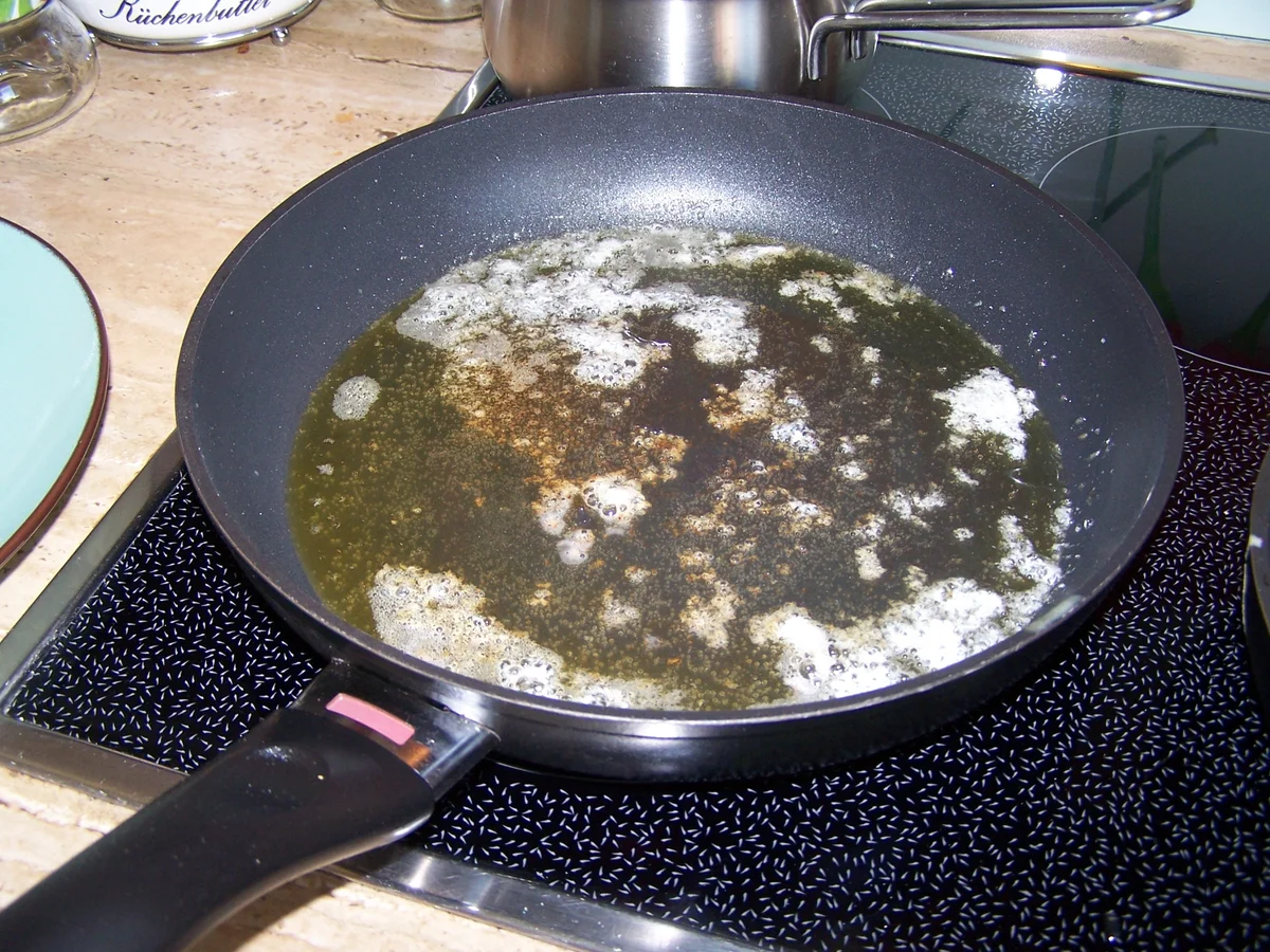 Rezept: Panierte Blutwurst mit Püree Bild Nr. 8254 Panierte Blutwurst mit Püree - Rezept - Bild Nr. 8254