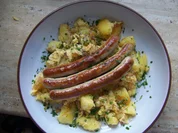 Bei uns heißt das ,, eigschniene Kniadla mit Öia , Eingeschnittene Knödel mit Eier - Rezept - Bild Nr. 8251