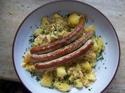 Bei uns heißt das ,, eigschniene Kniadla mit Öia , Eingeschnittene Knödel mit Eier - Rezept - Bild Nr. 8251
