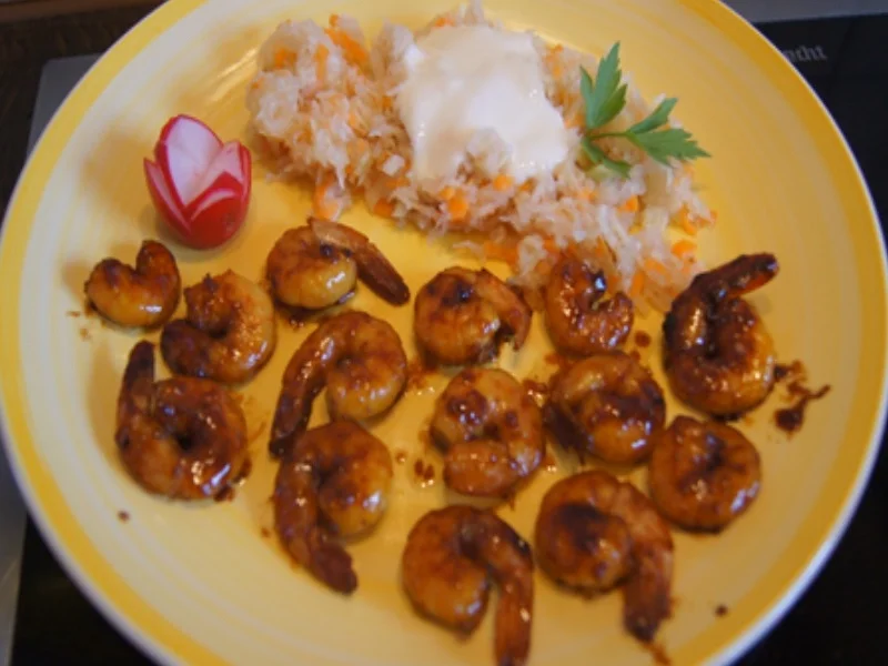 Rezept: Cocktail Garnelen mit Rohkostsalat Bild Nr. 8260 Cocktail Garnelen mit Rohkostsalat - Rezept - Bild Nr. 8260