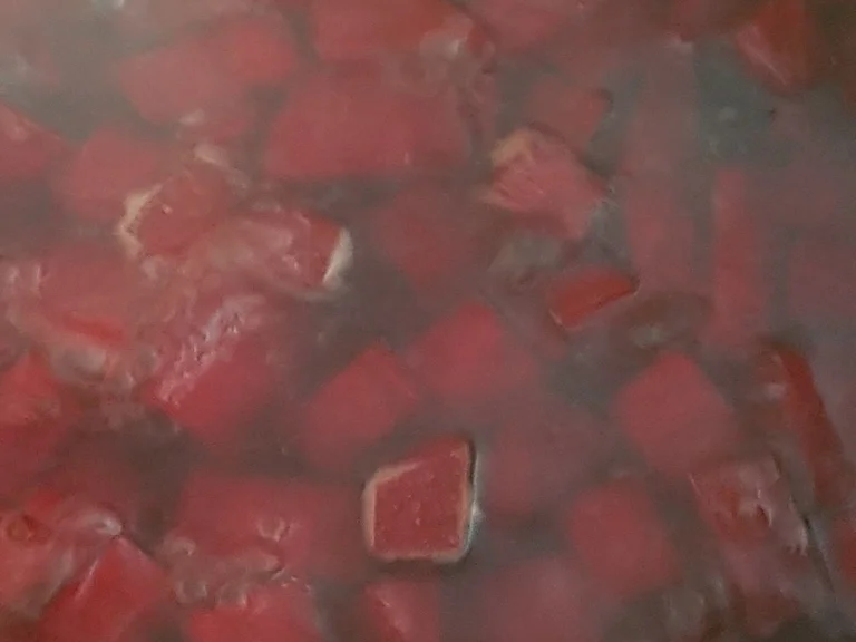 "Kartoffelsalat" für Lady`s mit "Rote Bete Relish" - Rezept - Bild Nr. 8252