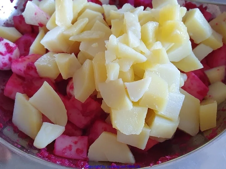 "Kartoffelsalat" für Lady`s mit "Rote Bete Relish" - Rezept - Bild Nr. 8254