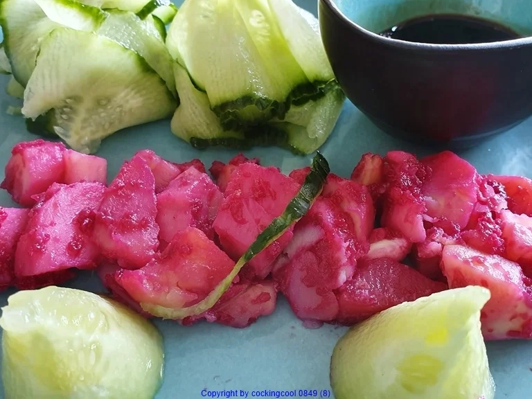 "Kartoffelsalat" für Lady`s mit "Rote Bete Relish" - Rezept - Bild Nr. 8262