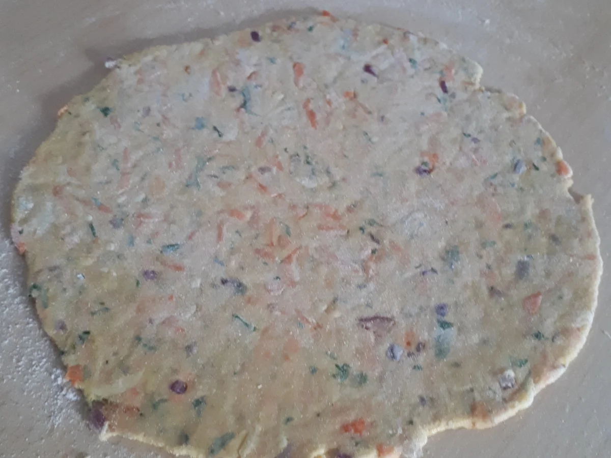 Rezept: indisch: Gajar Paratha - Karotten-Fladen Bild Nr. 8265 indisch: Gajar Paratha - Karotten-Fladen - Rezept - Bild Nr. 8265