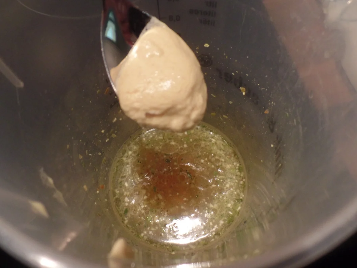 Spargel-Kartoffel-Rösti mit Schinkensalat - Rezept - Bild Nr. 8254