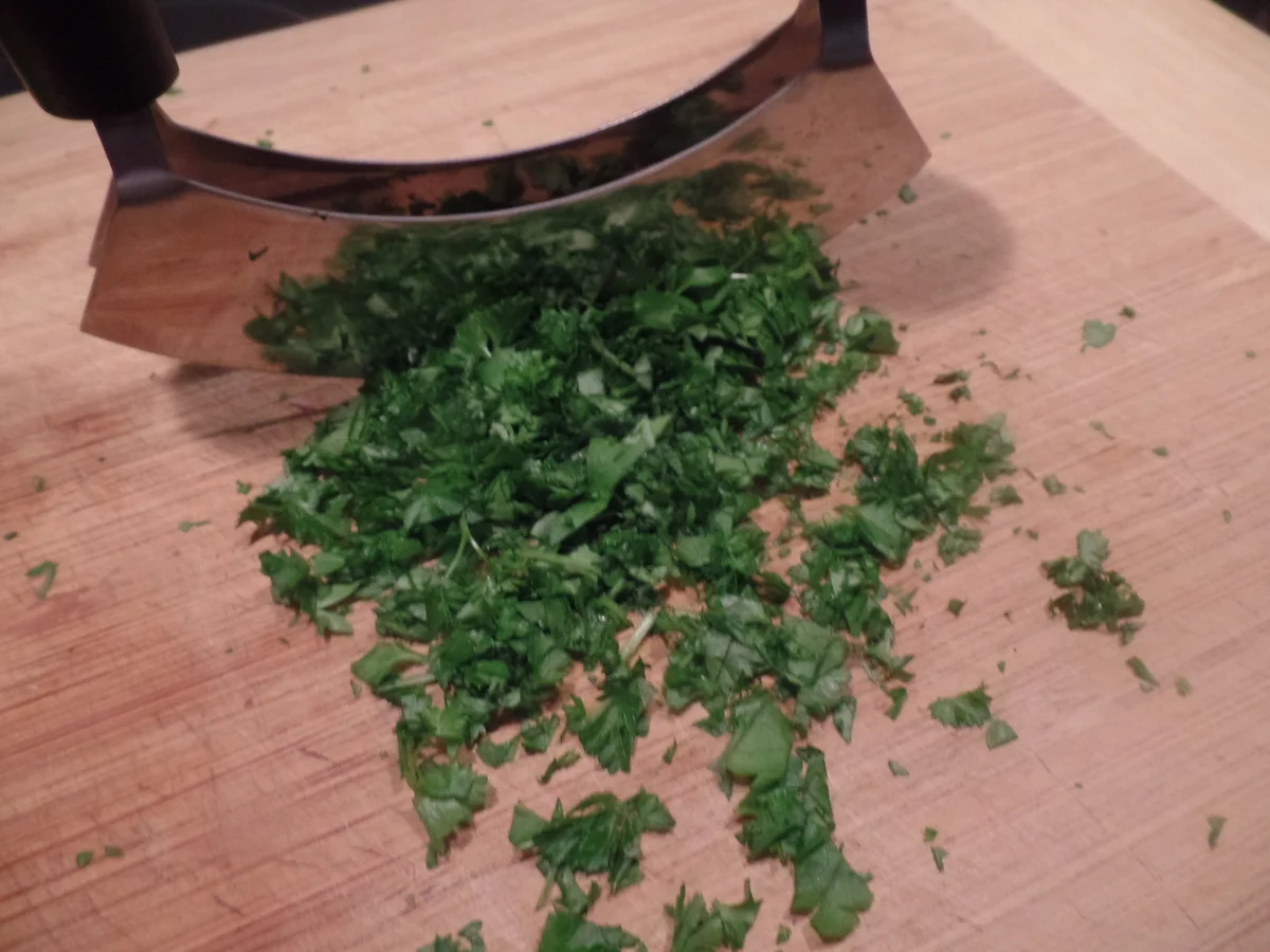 Spargel-Kartoffel-Rösti mit Schinkensalat - Rezept - Bild Nr. 8256