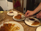 Französisches Ensemble: Crème brûlée und Tarte Tatin au caramel au beurre salé - Rezept - Bild Nr. 2