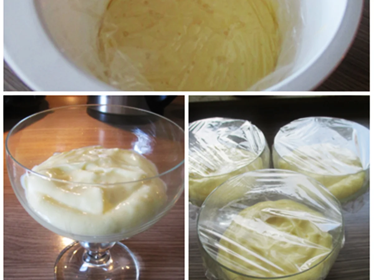 Rezept: Vanillepudding mit marinierten Erdbeeren Bild Nr. 3 Vanillepudding mit marinierten Erdbeeren - Rezept - Bild Nr. 3