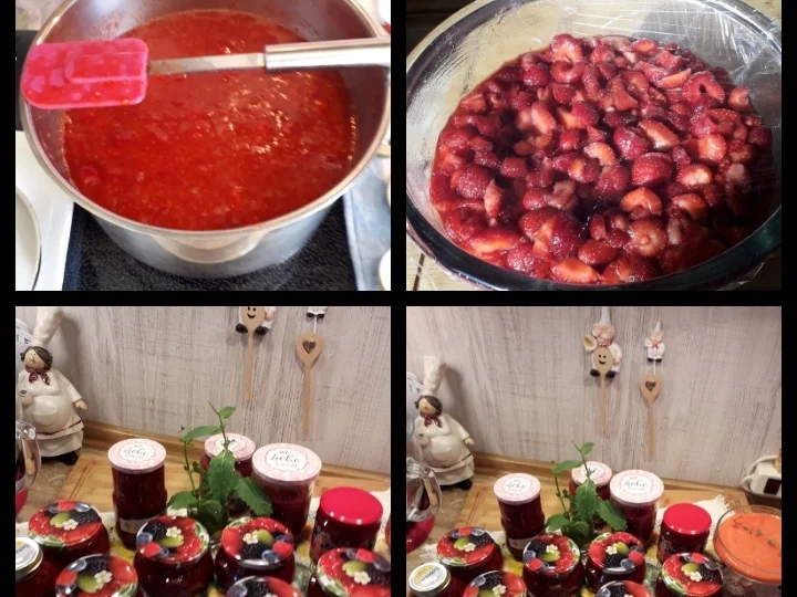 Erdbeer Konfitüre - Rezept - Bild Nr. 8253