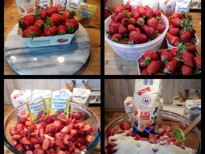 Erdbeer Konfitüre - Rezept - Bild Nr. 8255