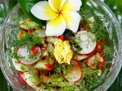 Bunter Gurkensalat Kuta Beach - Rezept - Bild Nr. 8253