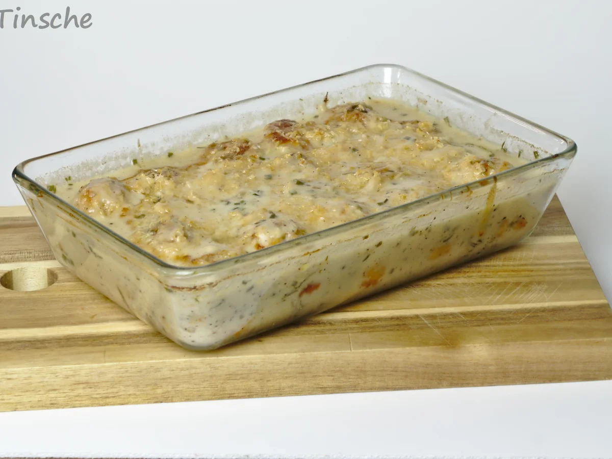 Zarte Geflügelhackbällchen in Schalottensahne - Rezept - Bild Nr. 8260