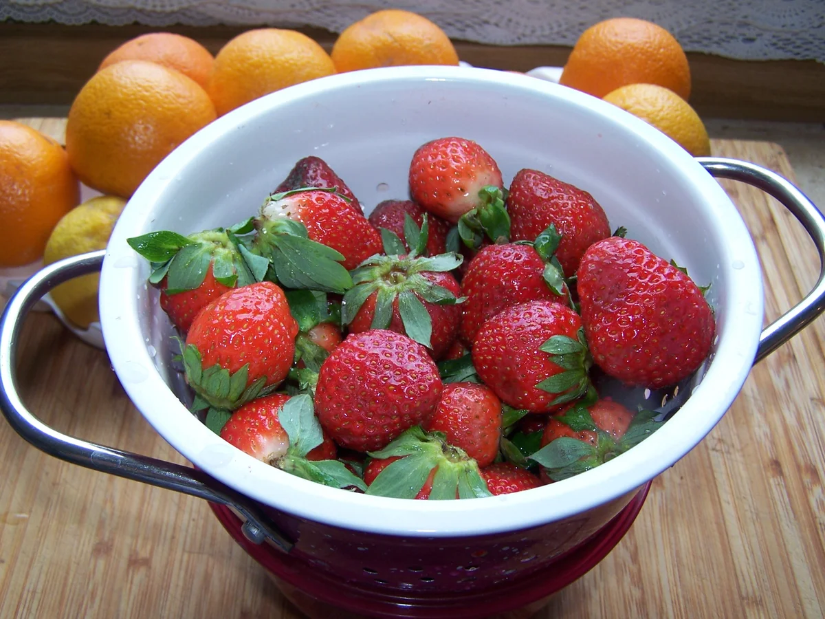 Erbeeren -Orangen Marmelade - Rezept - Bild Nr. 8258