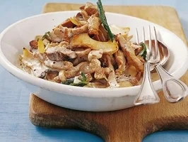 Rezept: Pilz-Geschnetzeltes Pilz-Geschnetzeltes - Rezept