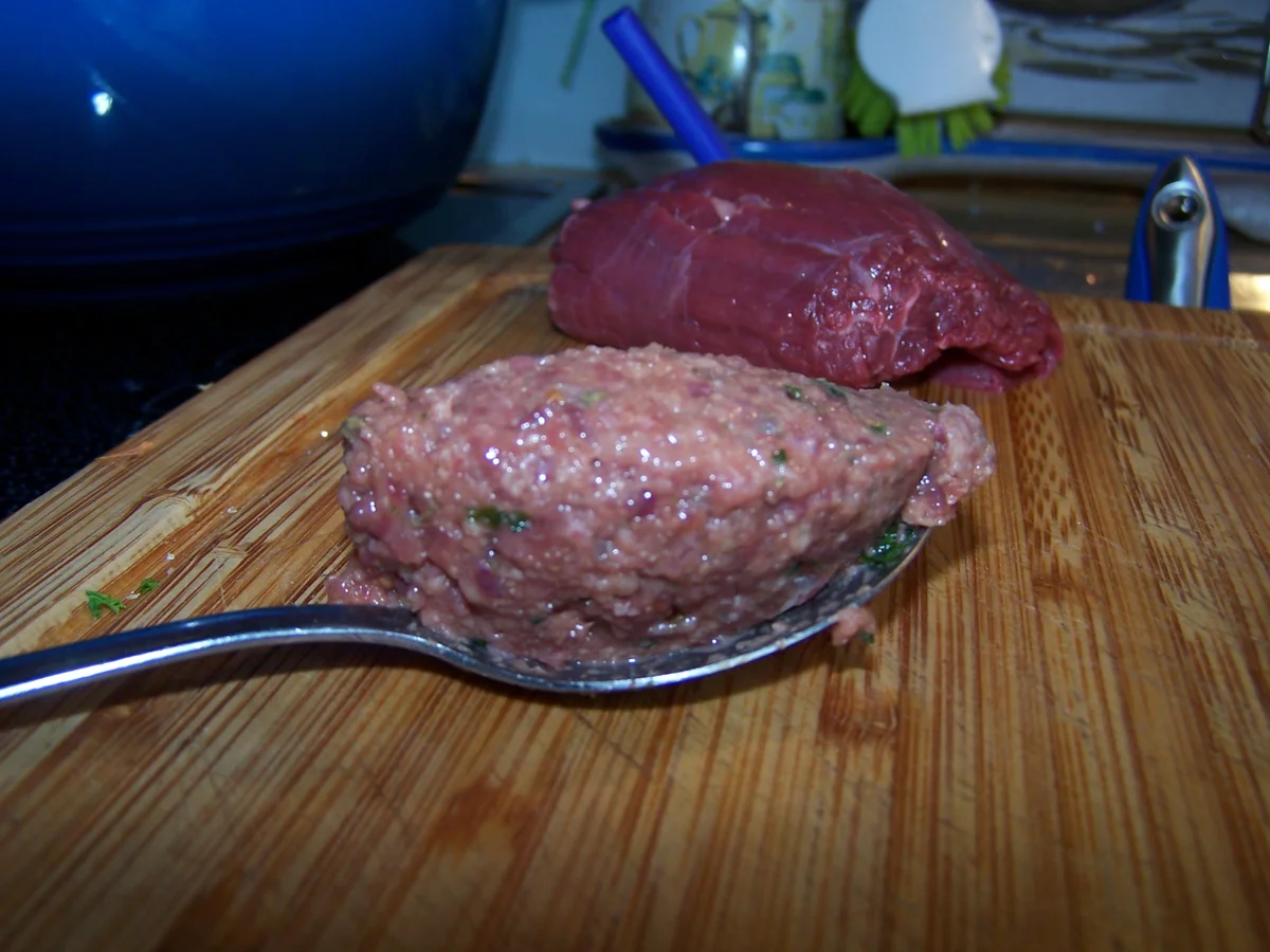 Leberknödelnoken mit Kraftbrühe - Rezept - Bild Nr. 8258