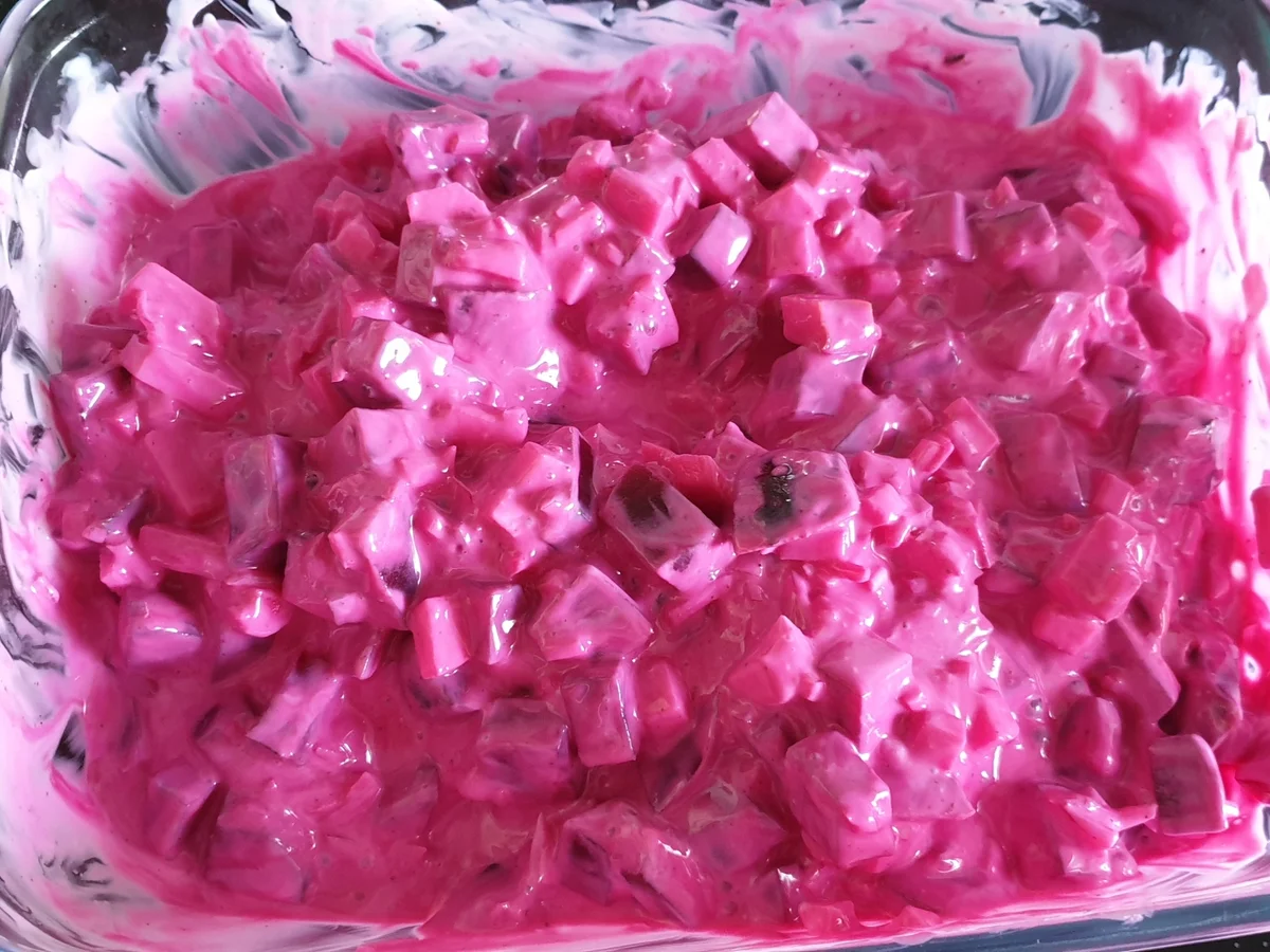 Rote Beete- Apfel- Salat für die heißen Tage - Rezept - Bild Nr. 8258