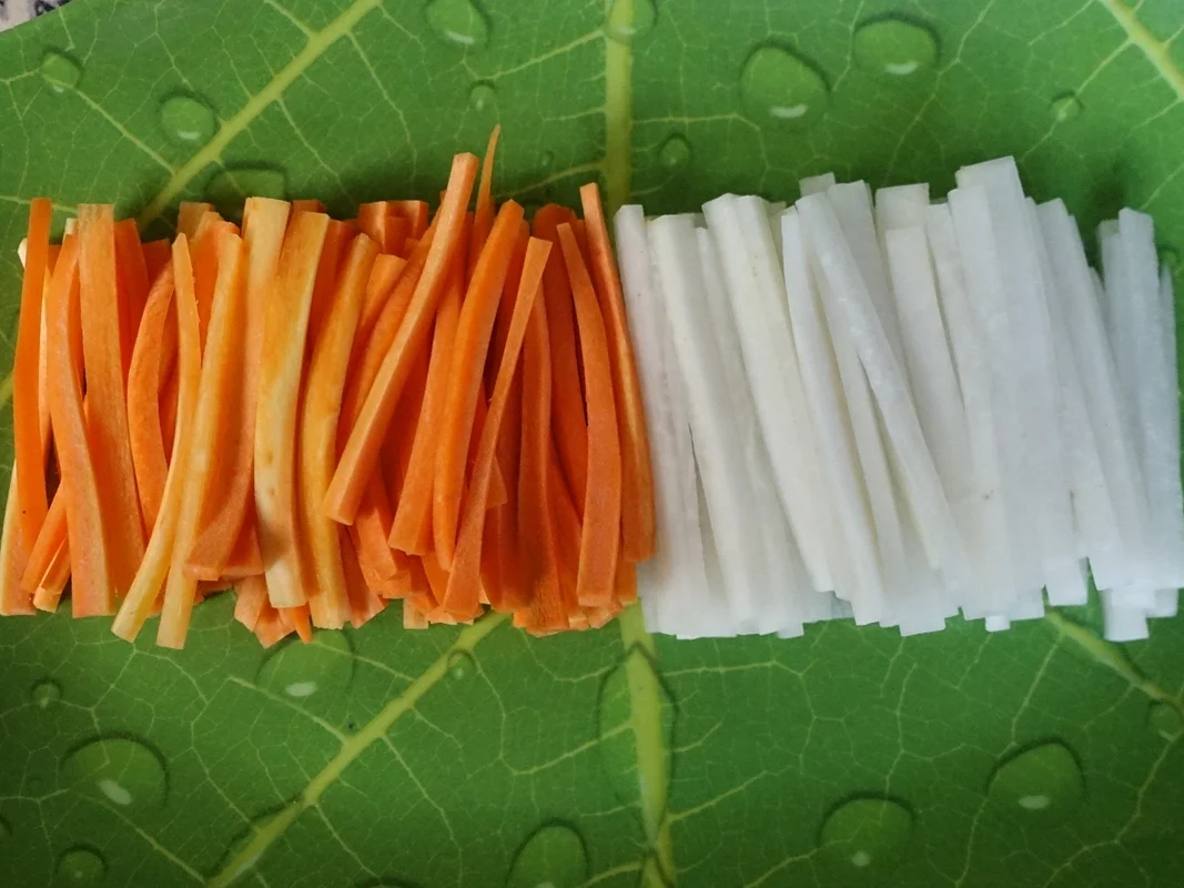 Süß-scharfer Rettich mit Karotten - Rezept - Bild Nr. 8261