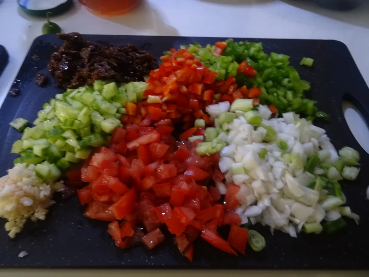 Kritharaki-Salat mit Dorsch vom Grill - Rezept - Bild Nr. 8266