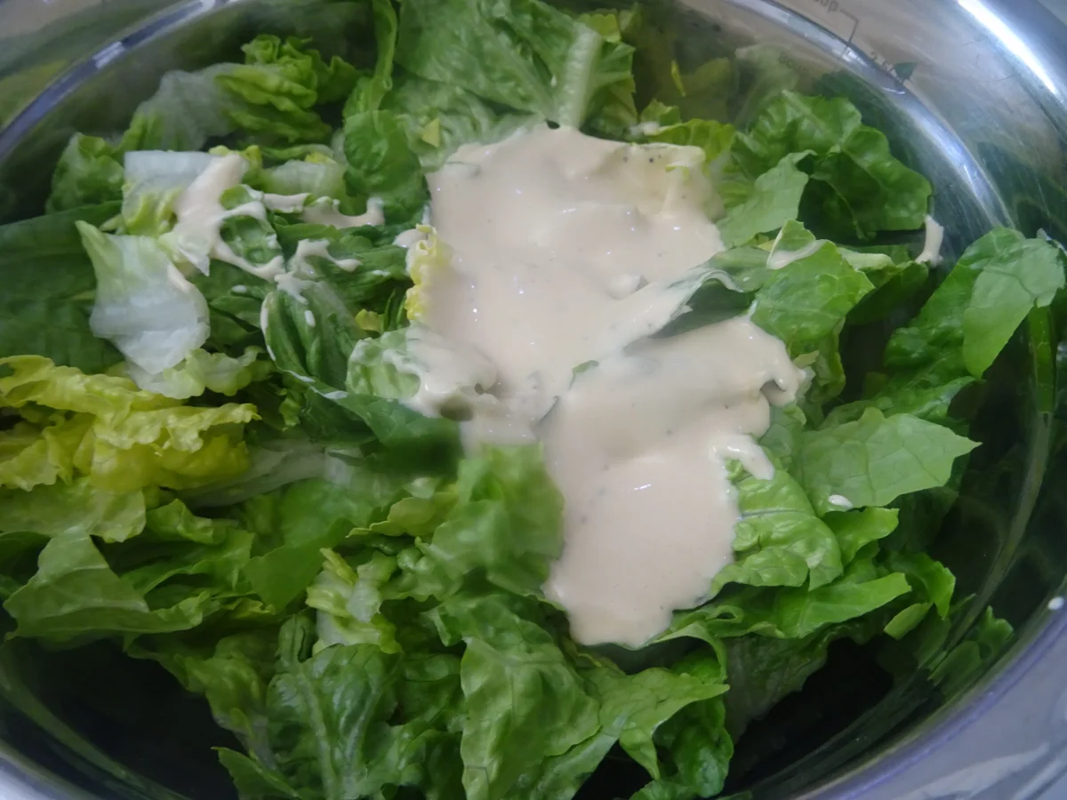 Rezept: Ceasar Salad mit Huhn Bild Nr. 8262 Ceasar Salad mit Huhn - Rezept - Bild Nr. 8262