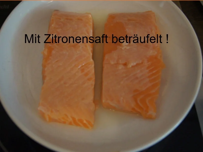 Lachsfilet mit Champignons und Mais-Kartoffel-Stampf - Rezept - Bild Nr. 5